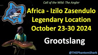 Grootslang Location  October 2330 2024 Africa Izilo Zasendulo  Call of The Wild The Angler [upl. by Adnileb974]