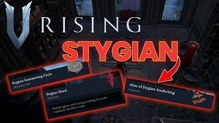 V RISING  HOW TO GET STYGIAN SHARDS FULL Guide [upl. by Doone]