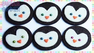 PENGUIN OREO COOKIES WINTER DESSERT IDEAS [upl. by Virgie117]