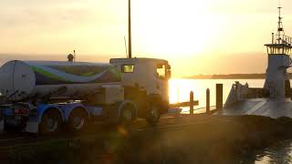 Omokoroa ferry at dawn [upl. by Noiz]