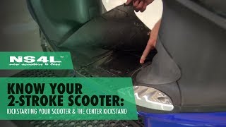 6 Your Scooters Battery Location Where You Add 2Stroke Oil [upl. by Ellehciram]