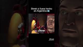 Shrek si fuera doblada en Argentina humorshrekcomediaxddd [upl. by Anuat936]