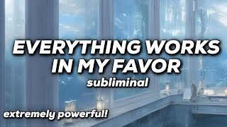 UNIVERSES FAVORITE SUBLIMINAL ☁️ Extremely powerful binaural subliminal short version [upl. by Adnovoj120]