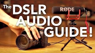 How to get professional DSLR audio The RØDE VideoMic Guide [upl. by Eelidnarb160]