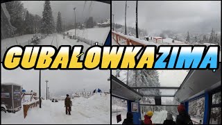 GUBAŁÓWKA Zimą  Gubałówka Mountain Funicular Railway and Walking Tour Zakopane Poland 4k [upl. by Atig636]