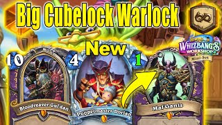 NEW Cubelock Warlock Deck Defeats Demon Seed Decks At Whizbangs Workshop MiniSet  Hearthstone [upl. by Hux]