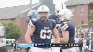 Highlights Upper Iowa vs Butler  2024 Butler Football [upl. by Paderna234]