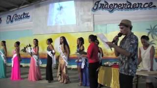 Miss Nauru Independence 2014  Part 4 [upl. by Ennirac]