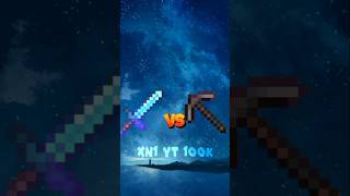 Enchanted diamond sword VS Minecraft all tools minecraftmemeshortfeedvirl [upl. by Eimmak]