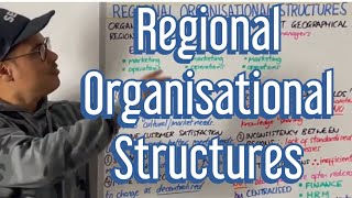 Regional Organisation Structures  A Level Business [upl. by Monreal]