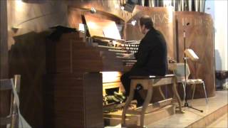 OTTOBEUREN GREAT ORGAN IMPROVISATION by ERIC DALEST 14 SEPTEMBER 2013 [upl. by Nnylaehs]