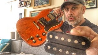 Does microphonic guitar pickups explain tonewood [upl. by Ardnauq]