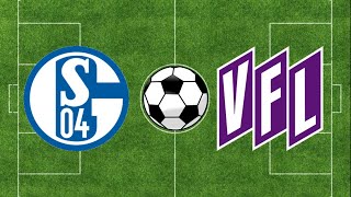 Schalke 04 vs Osnabrück  Highlights  2 Bundesliga 202324  Football Simulation PES 21 [upl. by Lexa]