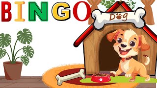 BINGO Dog Song  Nursery Rhyme  Cartoon Animation Rhymes amp Songs for Children [upl. by Akehsal]