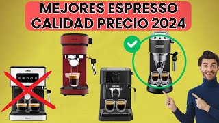 🏆☕ Las MEJORES Cafeteras ESPRESSO CALIDAD PRECIO 2024 ☕🏆 [upl. by Lancelot]