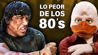 La PEOR Película de Cada Año 1980  1989 [upl. by Ennaecarg440]