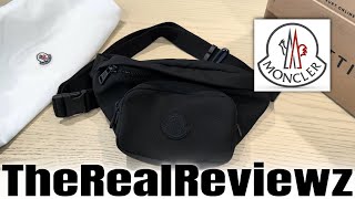 Moncler Durance Belt Bag  First Look [upl. by Hpejsoj]