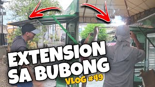 ROOF EXTENSION NG ROLLING CART Malunggay Pandesal Business Vlog [upl. by Mclaughlin708]