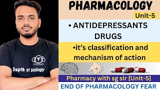 Antidepressants  Antidepressants mechanism of action  classification of Antidepressants drugs [upl. by Ky]