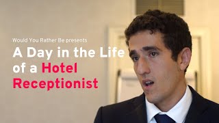 A Day in the Life as a Hotel Receptionist [upl. by Philana116]