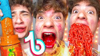 Extreme Spicy Food Tiktok Compilation 2 Hour Edition  Spizeethegoat [upl. by Adallard]