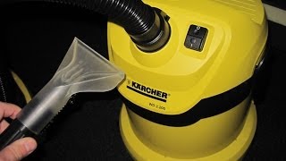 Химчистка за 80 Karcher WD 2200 MV 2 Миниобзор [upl. by Oijimer]