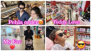 Pehla Official Order Aagaya 😍 Like Father Like Son 😎  Fun shopping day❤️ [upl. by Hotchkiss]