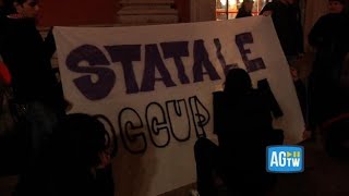 8 marzo gli studenti occupano la Statale di Milano «Luniversità porta avanti la cultura [upl. by Hplodur]