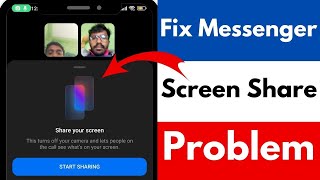 Messenger Screen Share Problem  Screen Share Problem In Messenger [upl. by De495]
