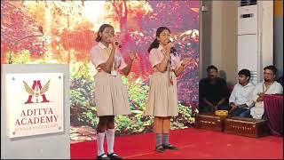 singing performance of our students on Emblazon [upl. by Ahsemed]