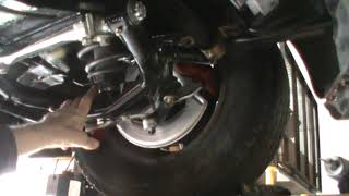 76 Corvette RestoMod Pt 295 Coilover Shock Ride Height Adjustment [upl. by Dion]