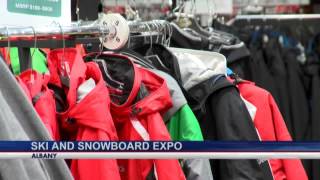 Ski and Snowboard Expo wraps up in Albany [upl. by Labinnah]