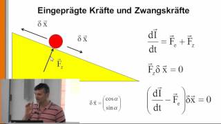 Kinematik 14 Das Prinzip von dAlembert [upl. by Oslec]