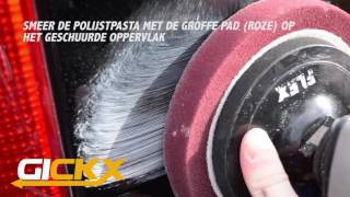 Gickx polijstkras instructie video [upl. by Maharva]