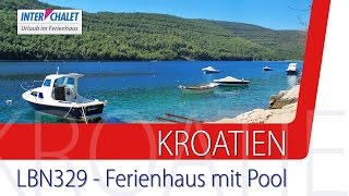 HR28806231 LBN329   Ferienhaus mit Pool Labin Istrien Kroatien [upl. by Nanah]