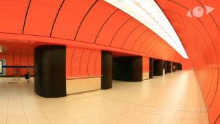 Munich Underground Timelapse [upl. by Charity]