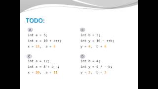 Java Basics  Increment Decrement Operators [upl. by Theodora]