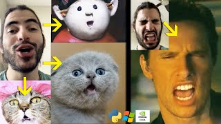 Full Face Control of Animal amp Human Faces with AI  Deepfake LivePortrait Tutorial [upl. by Barthold]