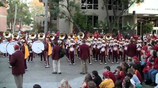 USC Band plays Brooklyn [upl. by Meesan]