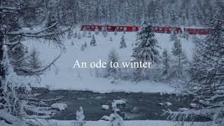 An ode to winter  BERNINA EXPRESS [upl. by Enrahs]