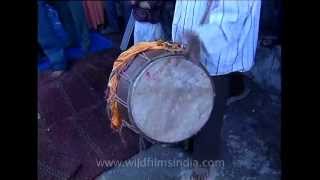 Devotee in trance during Nanda devi rat jat yatra [upl. by Struve]