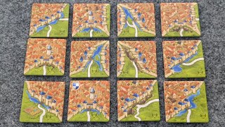 WHATS NEW Carcassonne The Drawbridges MiniExpansion plus PLAYTHROUGH and RANKING [upl. by Eeliram]