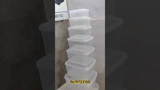 STORAGE CONTAINERS IN BEST PRICEPLASTIC WHOLESALE IN MUMBAI 9619733150 [upl. by Asiole]