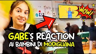 GABE REAGISCE AI BAMBINI DI MODIGLIANA [upl. by Nanete]