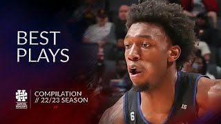 James Wiseman Best plays 2023 season [upl. by Yrelbmik817]