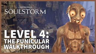 Oddworld Soulstorm 100 Walkthrough Gameplay PS5  Level 4 All Mudokons Secret Areas Royal Jelly [upl. by Aidas]