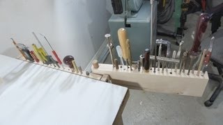 Adjustable tool rack [upl. by Lyrahc626]