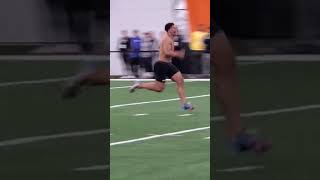 Ivan Pace Jr 40yd at UC Pro Day Bengals [upl. by Matelda]