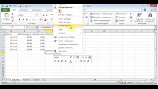 Excel 2010  Mehr als 24 Stunden mit Excel berechnenflv [upl. by Doralyn816]