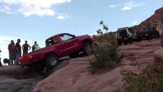 Stock Tacoma on Devils Crack [upl. by Eijneb]